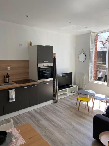 Cosy Flat Carteret - Appartement Centre Bourg - 4 Personnes - Barneville-Carteret