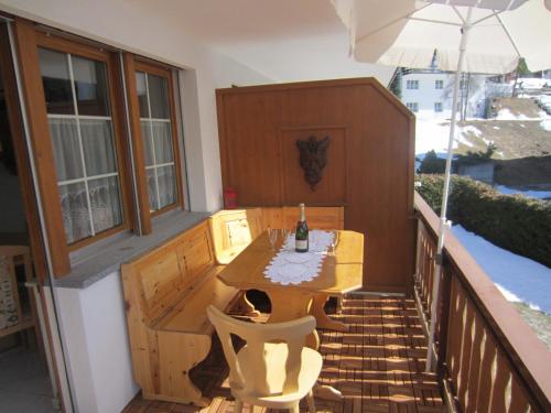 Appartement in 1700m mit Traumblick