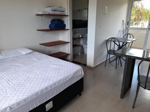 1 double bed, 2 sofa beds
