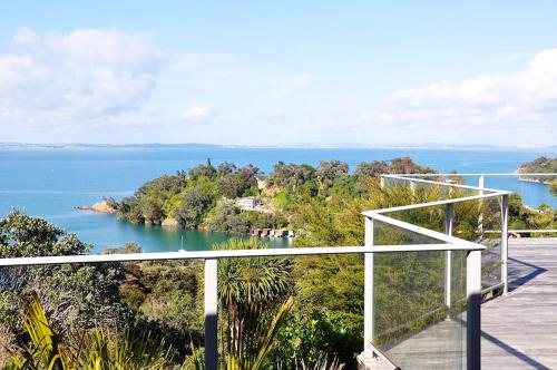 Balcony/terrace, UnaOne - Waiheke Escapes in Omiha