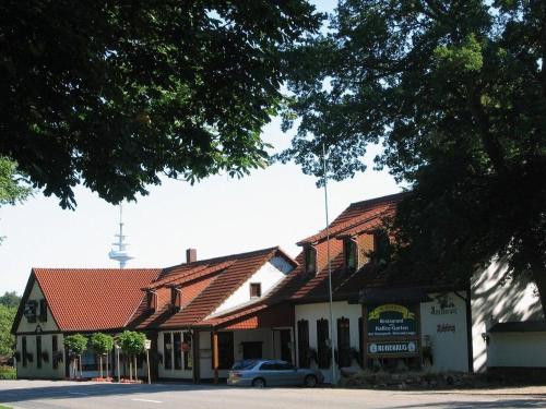 A szálláshely kívülről, Hotel Ruhekrug in Lurschau