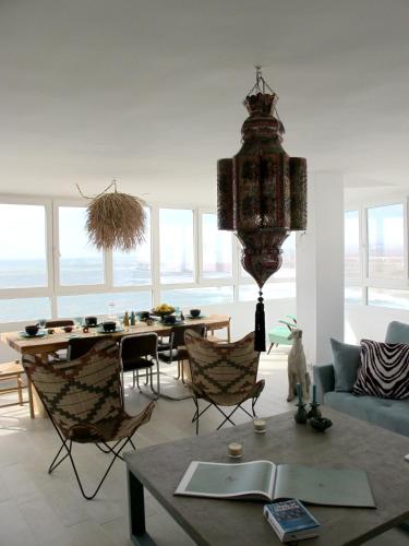  3 bedrooms appartement at San Roque 110 m away from the beach with sea view and wifi in San Roque