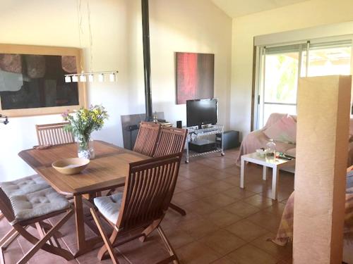  2 bedrooms villa with private pool furnished garden and wifi at Pontevedra 8 km away from the beach in Figueiró