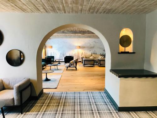 Lobby, Grand Hotel Courchevel 1850 in Saint-Bon-Tarentaise
