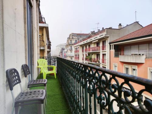 Erkély/terasz, Atipik Hotel in Annecy