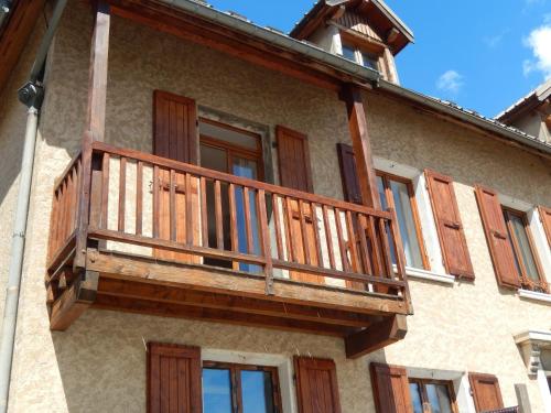 Appartement de 2 chambres avec balcon et wifi a La Grave La Grave