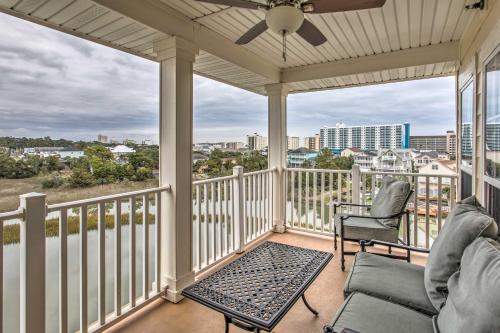 North Myrtle Beach Condo with Views Walk to Beach!