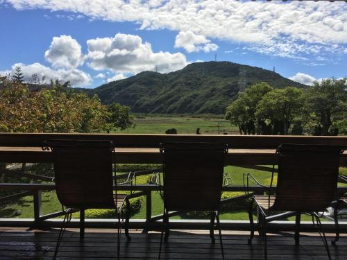 Balcony/terrace, 四重溪可以居民宿 Fine Inn in Mudan Township