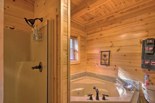 Cozy Log Cabin Retreat in Lake Lure Village Resort - image 9