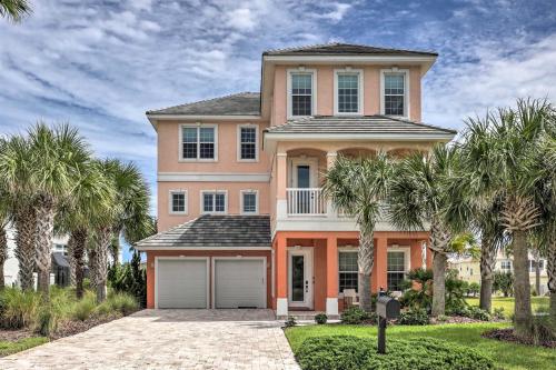 Palm Coast Oasis with Pool Steps to Cinnamon Beach! in Palm Coast, USA