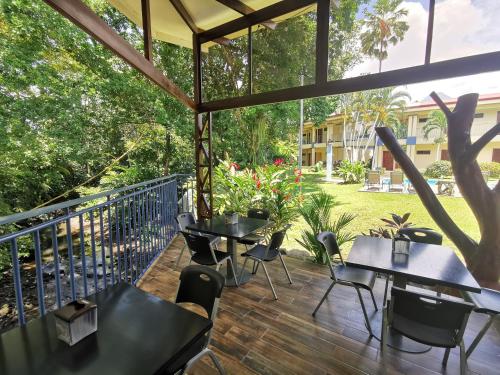 Restaurant, Hotel Monte Real in La Fortuna