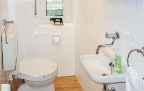 Bathroom, Nice home in Mllenbach with 3 Bedrooms and WiFi in Mullenbach