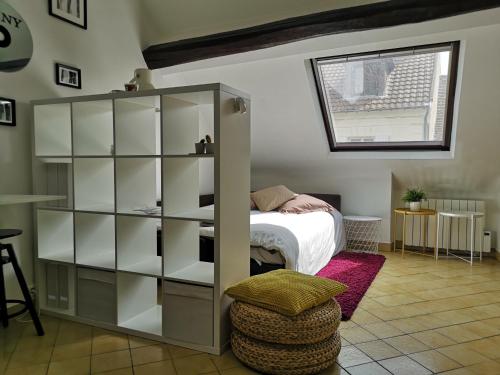 L1 - Green and cosy flat close Paris - WIFI in شيلي-مازارين