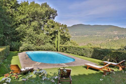 7 bedrooms villa with private pool terrace and wifi at Pieve Santo Stefano