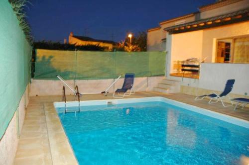 Villa de 3 chambres avec piscine privee et jardin clos a Agde a 2 km de la plage