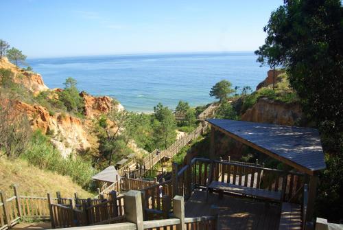 2 bedrooms appartement with city view shared pool and enclosed garden at Albufeira 2 km away from the beach