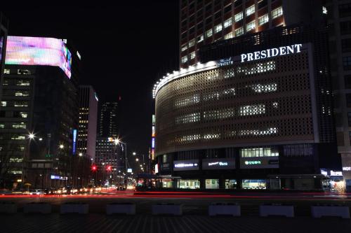 Sissepääs, President Hotel in Myeong-dong