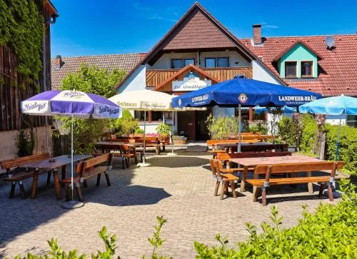 Zur Altmühlquelle in Windelsbach, Deutschland