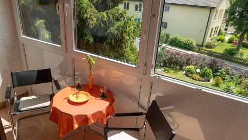 Erkély/terasz, Gastehaus Guter Stern in Bad Steben