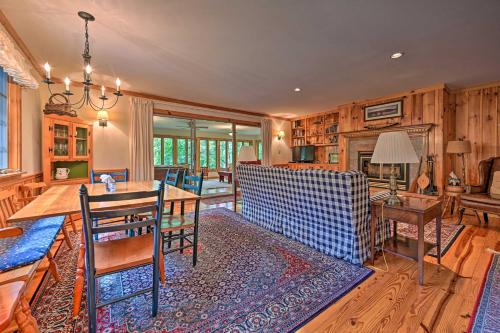 Cozy ADK Cabin with Porch Walk to Schroon Lake! - main image