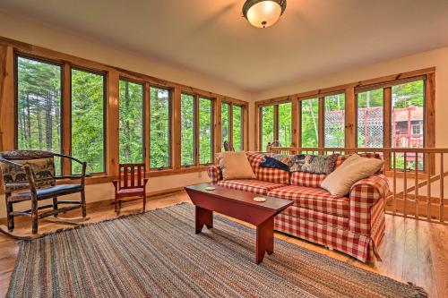 Cozy ADK Cabin with Porch Walk to Schroon Lake! - image 7