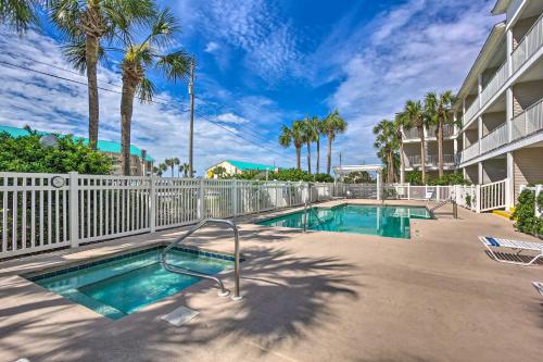 Emerald Coast Condo with Pool - Steps to Beach!