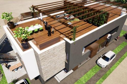State of the Art Residence in Pipera - Rooftop Terrace featuring a Private Jacuzzi