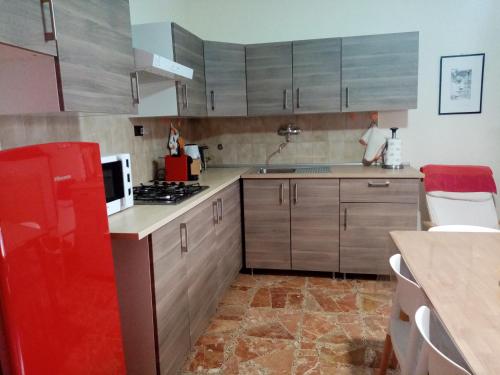 ห้องครัว, Casa Vacanza Giardino in มารีนา ดิ มอนเตเนโร