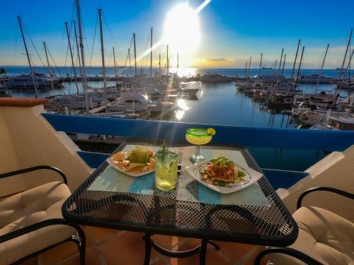 Balcony/terrace, The Marine Waterfront Hotel in La Paz