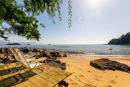 Strand, Casa Luz Paraty in Praia Grande