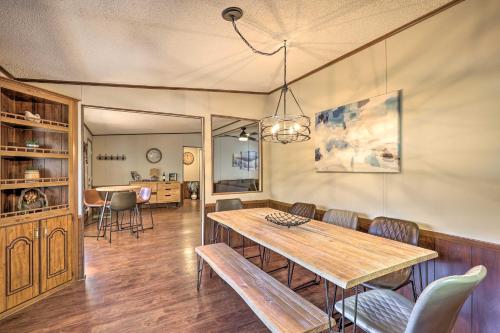 Hot Tub and Fire Pit at Luxe Blue Ridge Bungalow - image 7
