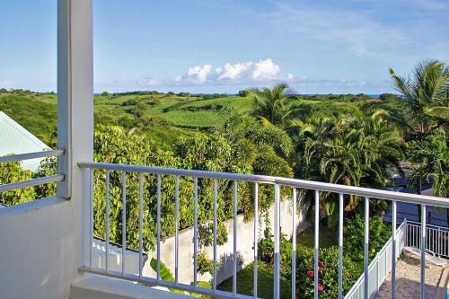 ระเบียง/ชานเรือน, Studio cosy a Sainte-Anne - 24m² avec piscine partagee in แอนนี่ เซนเต้