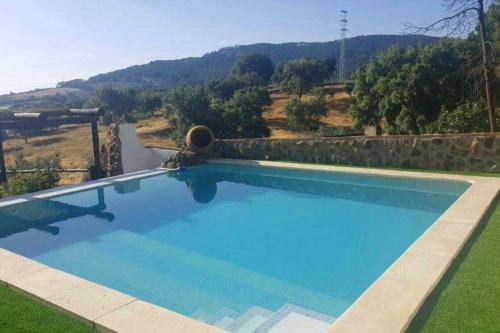 3 bedrooms villa with private pool enclosed garden and wifi at Monesterio