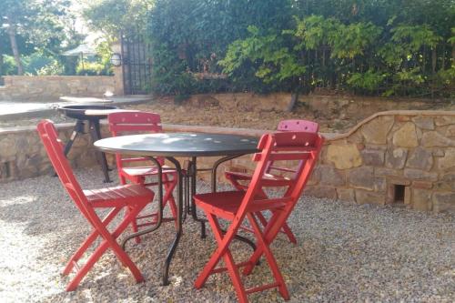 One bedroom house with shared pool enclosed garden and wifi at Trequanda