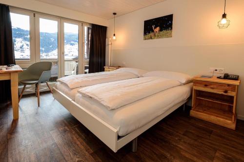 Gjesterom, Jungfrau Lodge, Swiss Mountain Hotel in Grindelwald