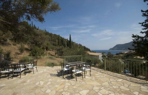 Balcony/terrace, Lefkas Petra in Lefkada