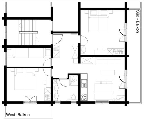 Three-Bedroom Apartment