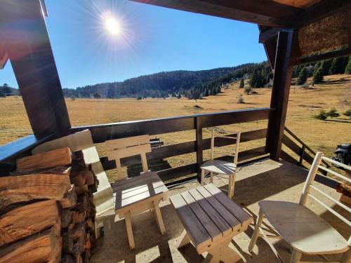 Erkély/terasz, Suncana dolina Tara in Rača