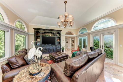 Gated Waterfront Estate with Private Pool & Dock home - image 2