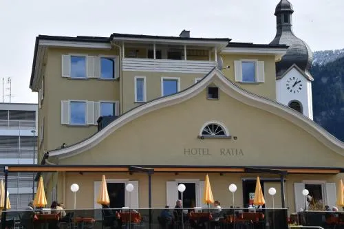 Hotel Rätia in Ilanz/Glion, Schweiz