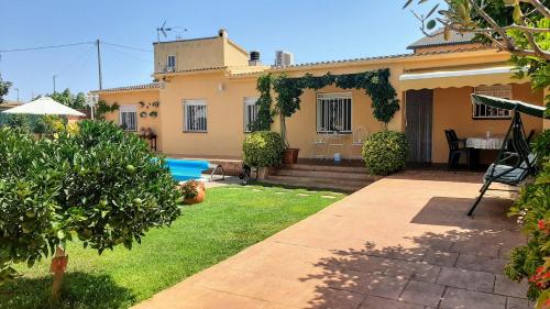 A szálláshely kívülről, Chalet con piscina privada y barbacoa in Les Pedreres