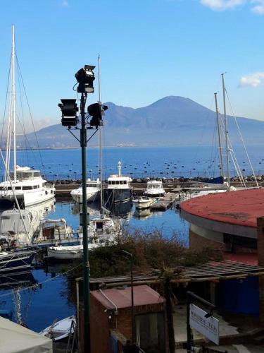 2 bedrooms apartement with furnished terrace and wifi at Napoli