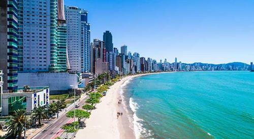 Apartamento Pe na Areia, Beira Mar, Balneario Camboriu