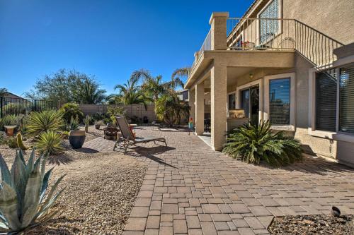 Sunny San Tan Valley Home with Grill on Golf Course!