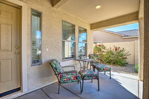 Sunny San Tan Valley Home with Grill on Golf Course!