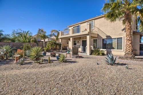 Sunny San Tan Valley Home with Grill on Golf Course!