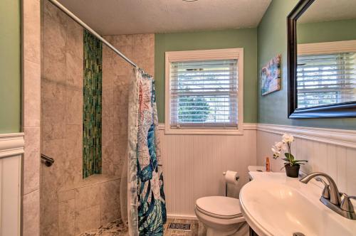 Vibrant Riverfront Gem with Dock and Private Beach!