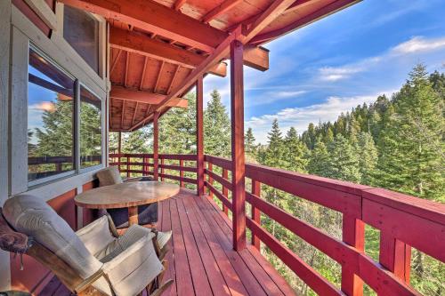 Lake Arrowhead Cabin with Deck and Stunning Mtn Views!