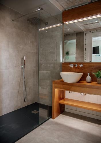 Fürdőszoba, Hotel Rural El Medievo- SOLO ADULTOS in Trujillo