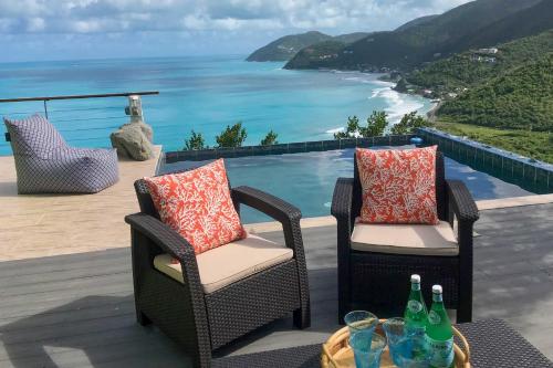 Tortola Adventure Private Villa Ocean-View Pool